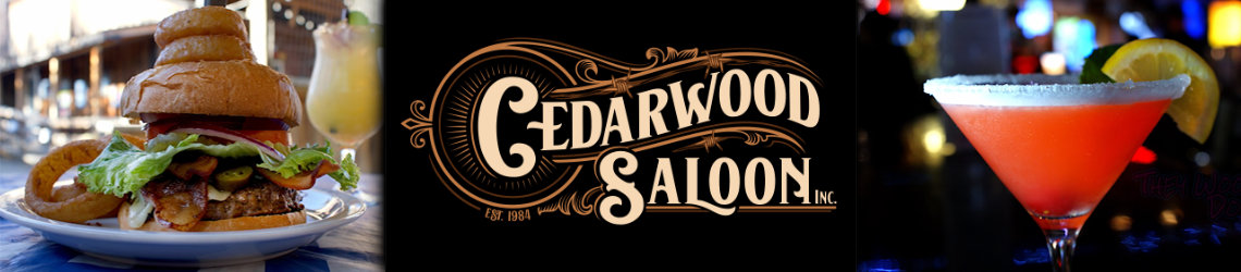 Cedarwood Saloon – Bar & Grill – Live Bands – Rock, Blues, Reggae, Pop Music